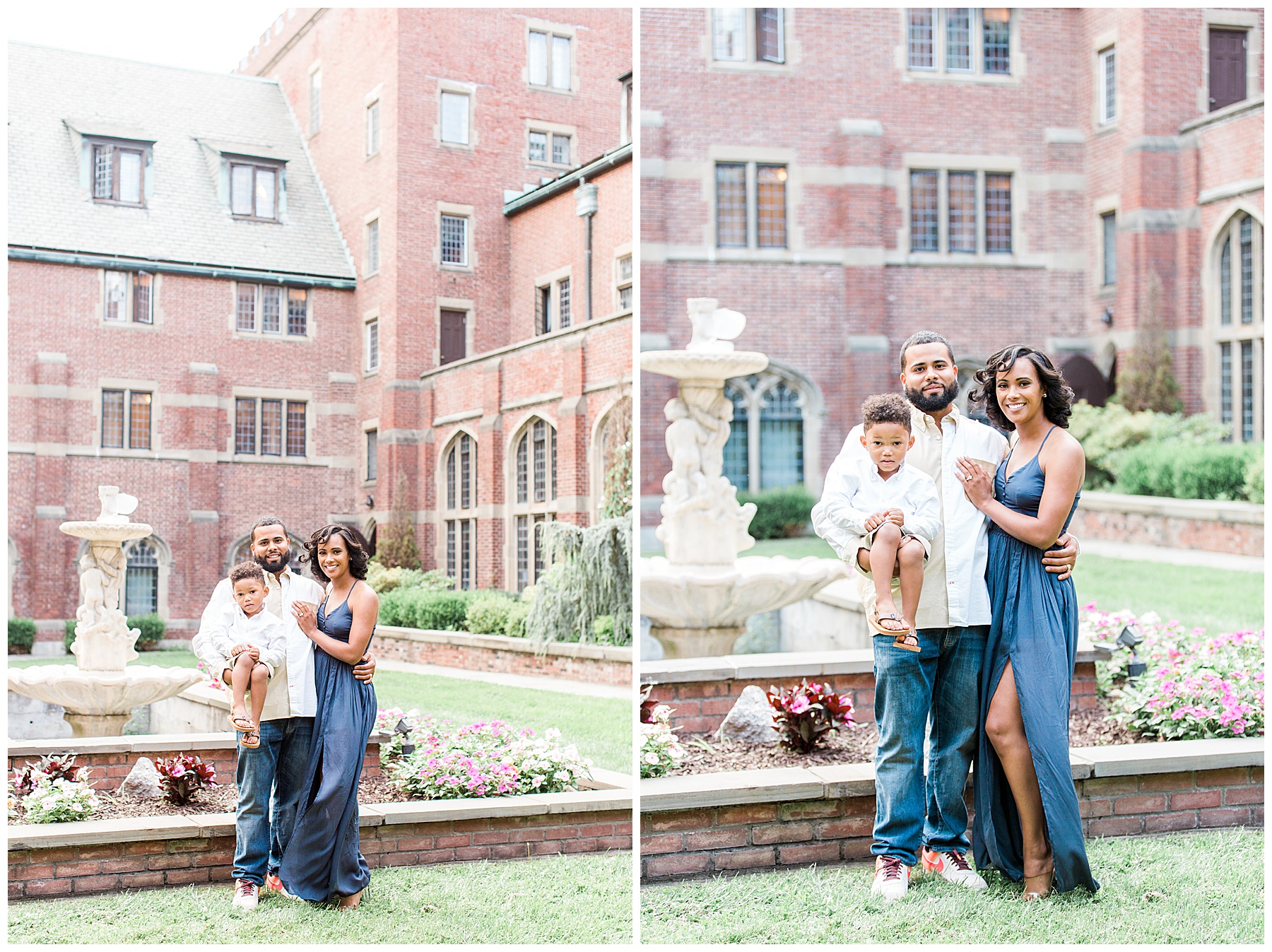 westchester new york family during an engagement session