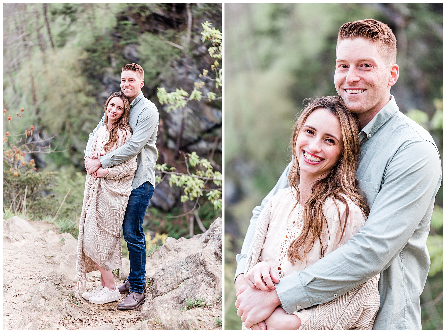 bride-and-groom-hugging-during-engagement-session-state-park
